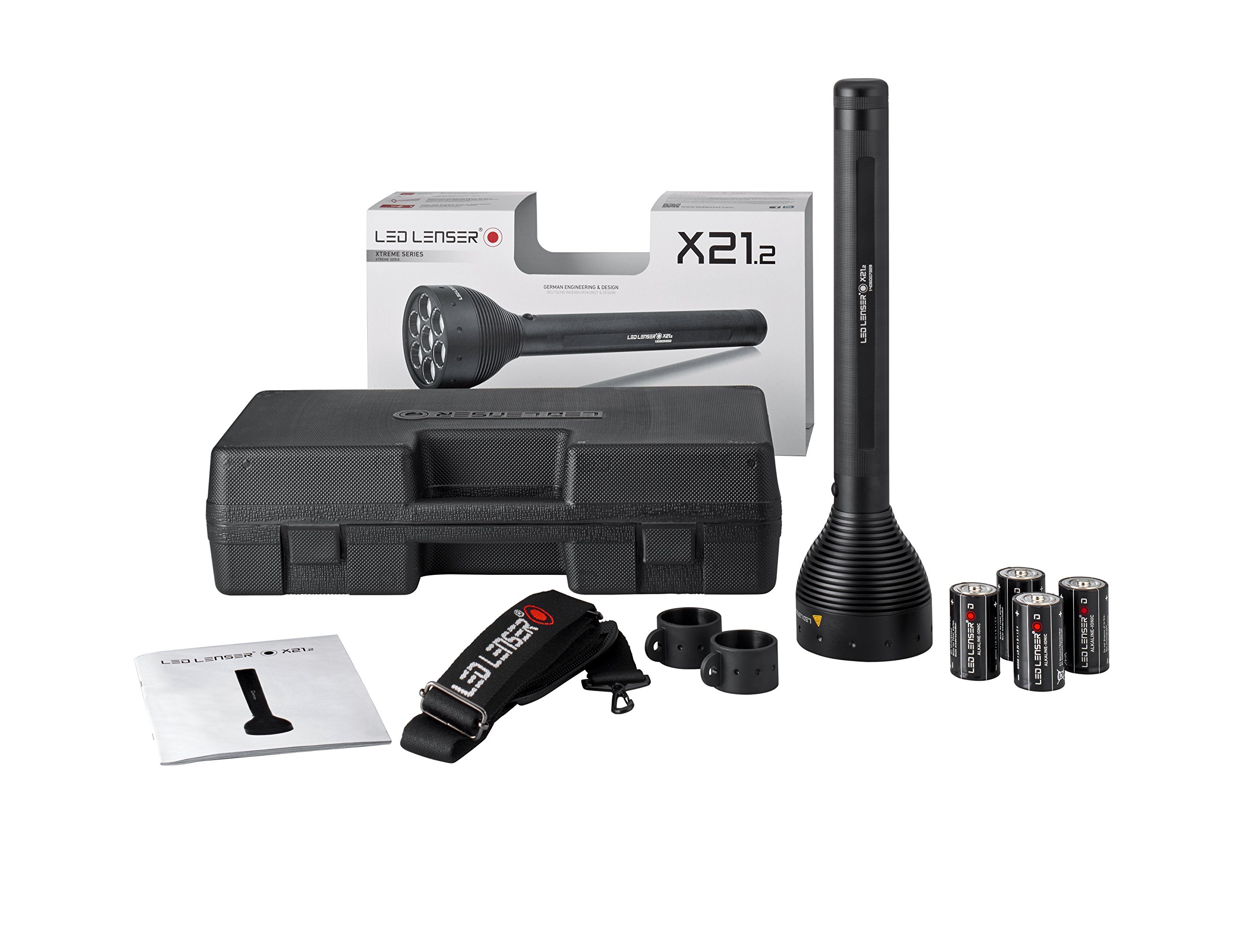 Amazon | Ledlenser(レッドレンザー) X21.2 LEDフラッシュライト 単1(D