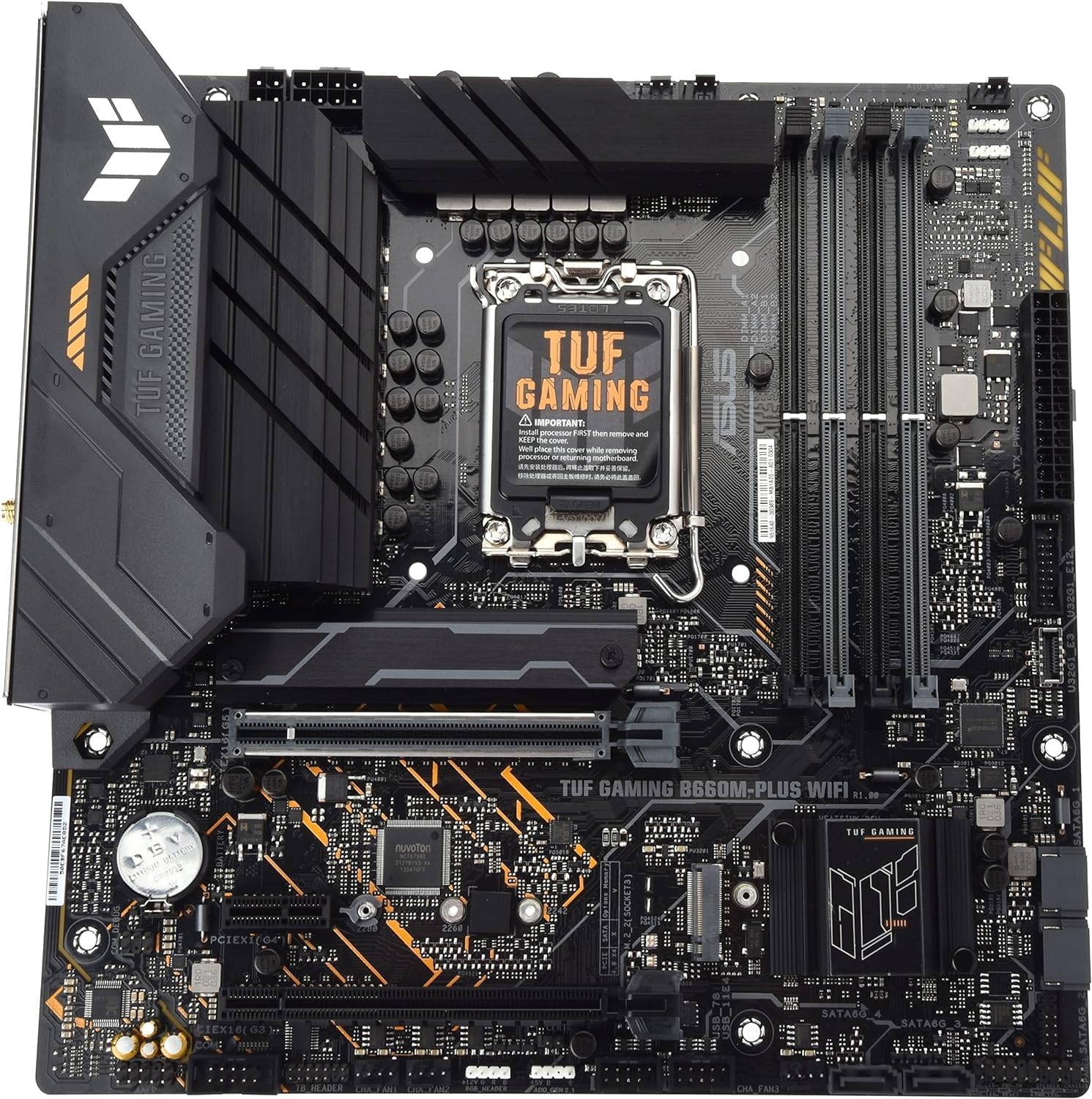 Amazon.com: ASUS TUF Gaming B660M-PLUS WiFi Intel LGA 1700 Micro