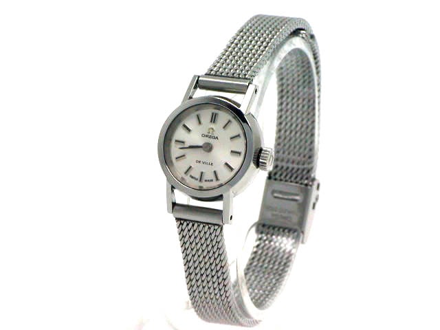 オメガ デビル レディス Cal.485 手巻 OH済 メッシュベルト 1960年代 OMEGA