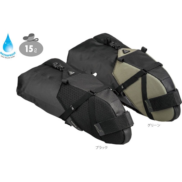 トピーク バックローダー X 15L グリーン TOPEAK | バッグ,大型サドル