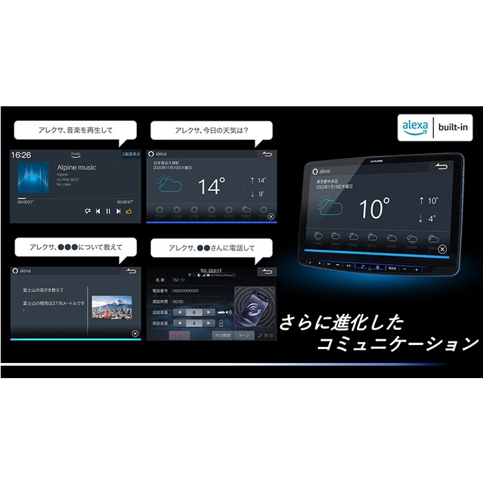 ゆるふわALPINE XF11NX 2S 32GB メモリーナビ 11型カーナビ