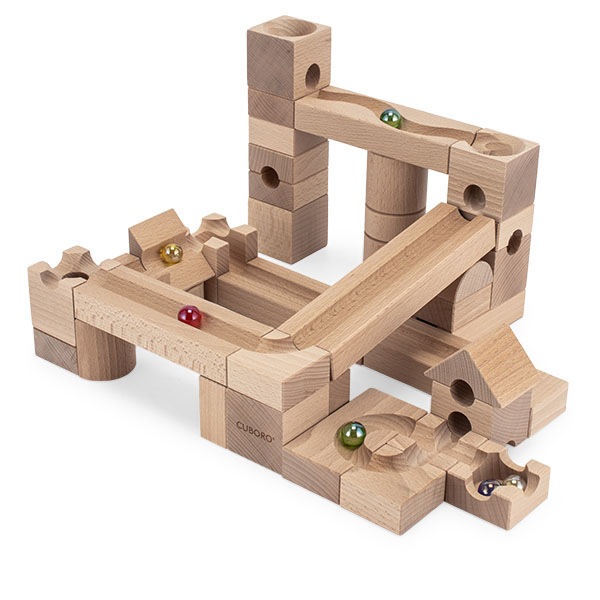 無料ラッピング付き】キュボロ ジュニア Cuboro JUNIOR 40キューブ