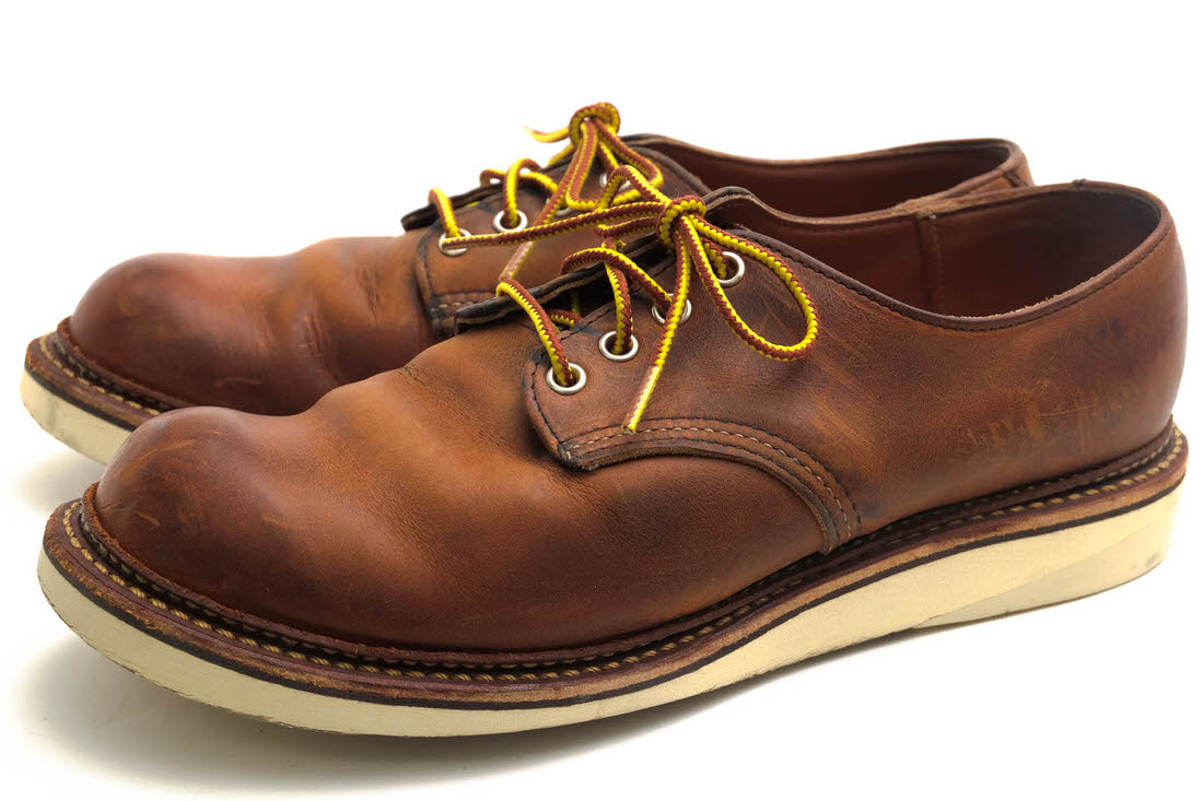 RED WING 8005 WORK OXFORD ROUND TOE オックスフォード / レッド