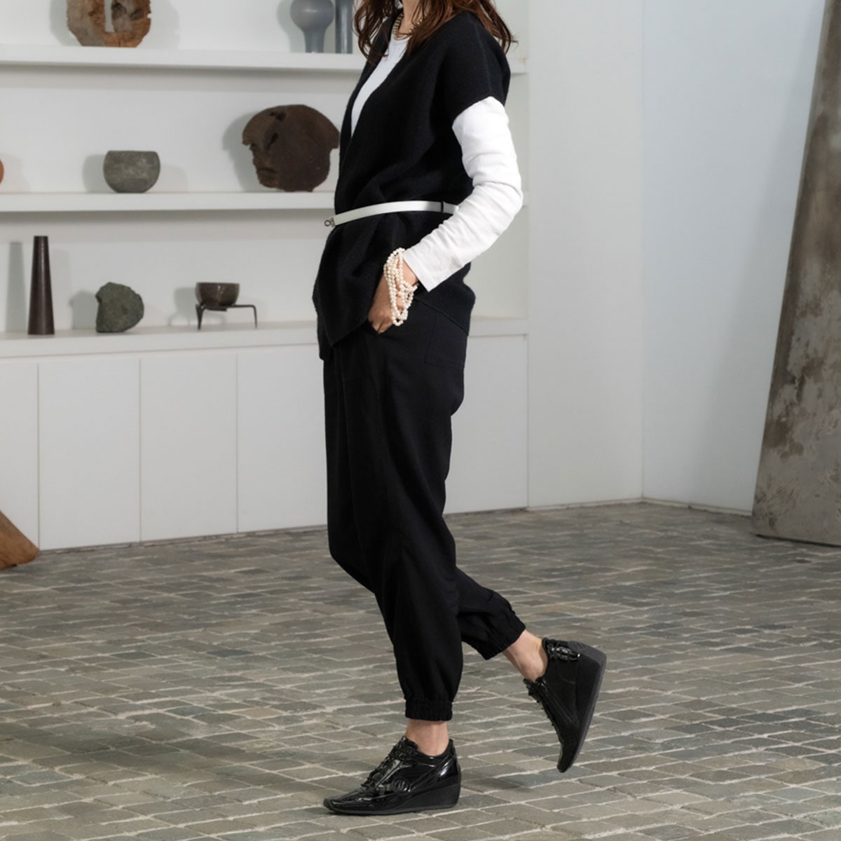 NO NAME ノーネーム YOKO-51911-BLACK-ヨーコ ブラック | ITEM