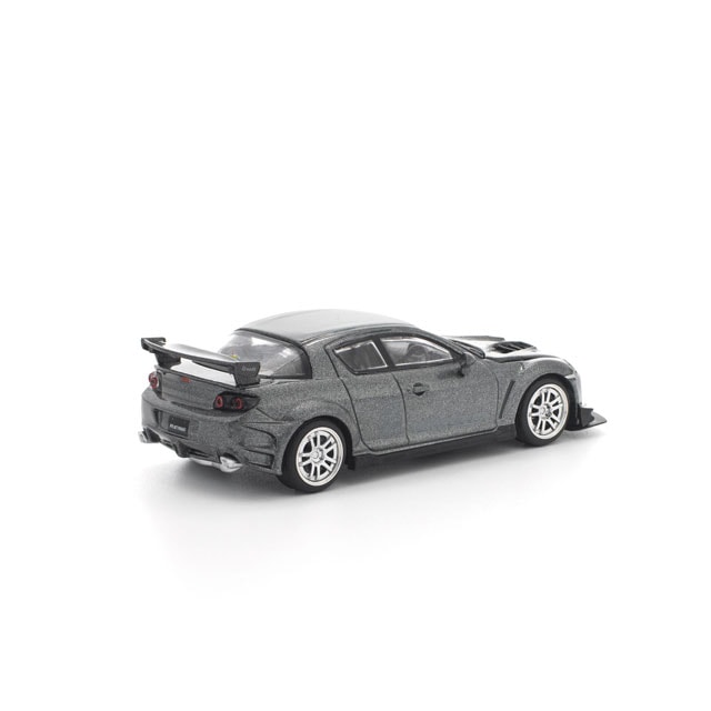 1/64 MAZDA RX-8 RE-AMEMIYA GUN METAL マツダ RX-8 RE雨宮 ガンメタル