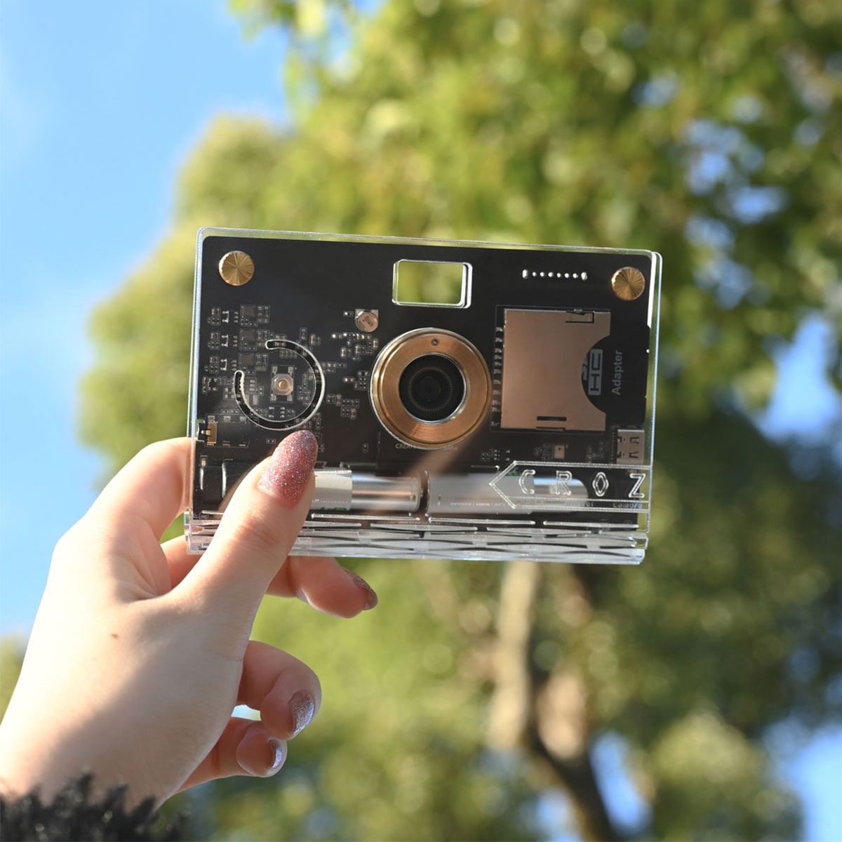 ペーパーシュート(papershoot) CROZ VANGUARD Camera Set/透明・クリア