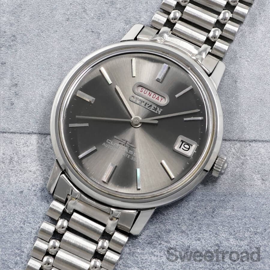シチズン カトラス・オートデイデイト Ref.3001-Y 1968年製 w-31986