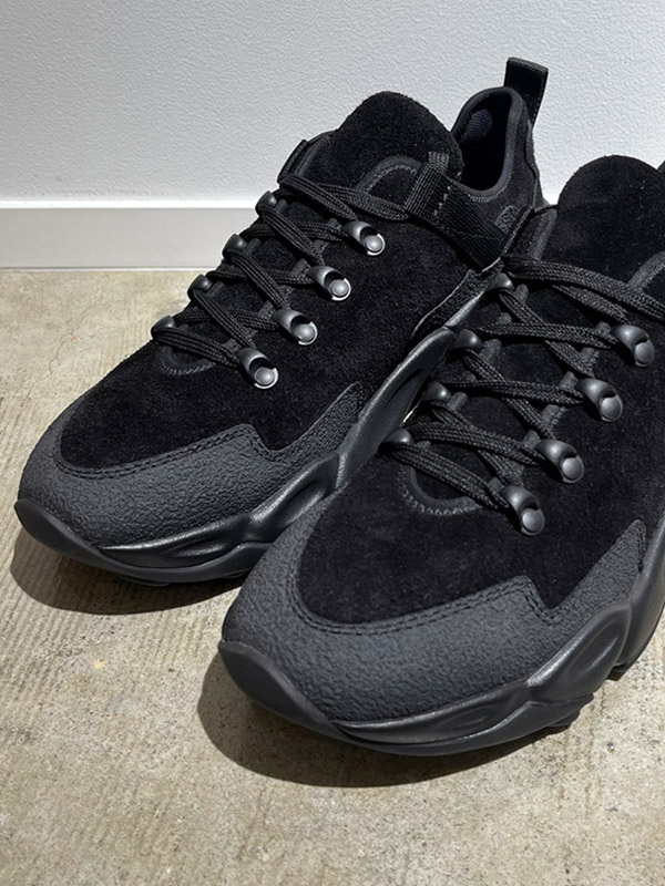 JIL SANDER（ジルサンダー） スウェードレースアップシューズ ブラック