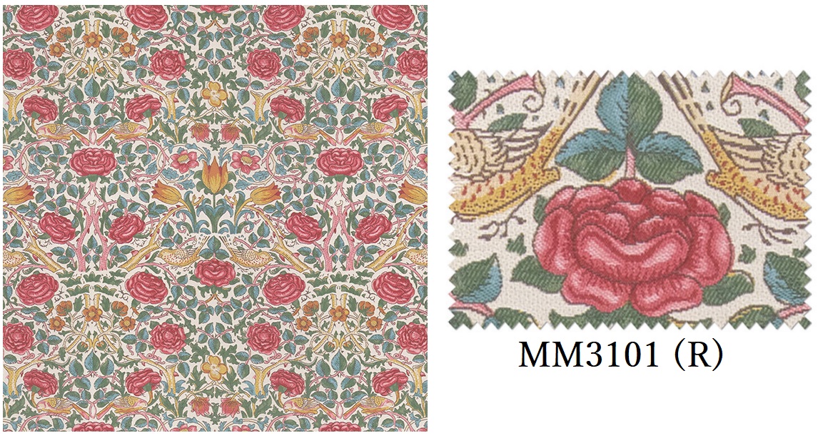 モリスデザインスタジオ『ローズ（ROSE）』｜川島織物セルコン