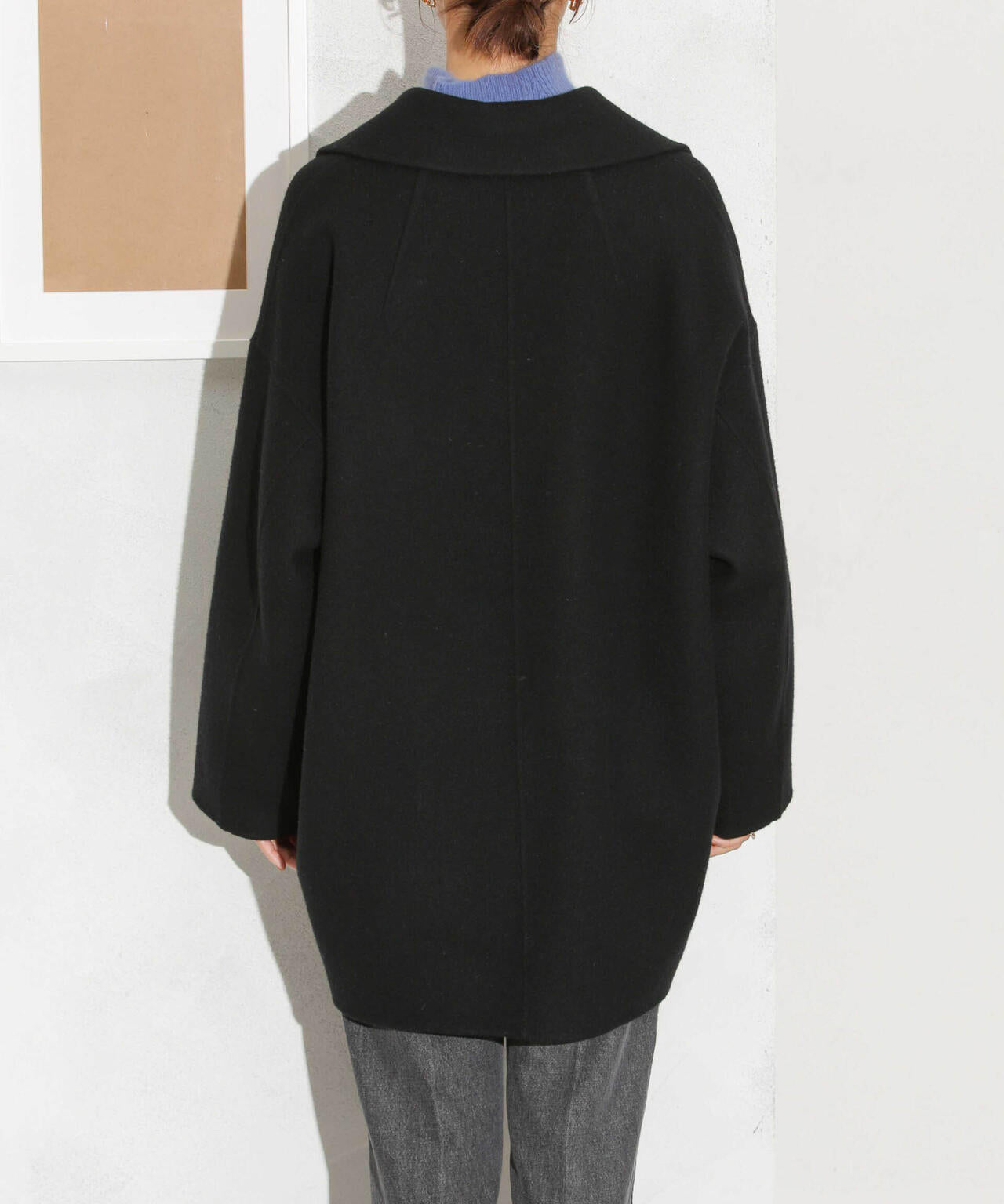 スーパー140ウールリバーミドルコート | NANO universe（ナノ