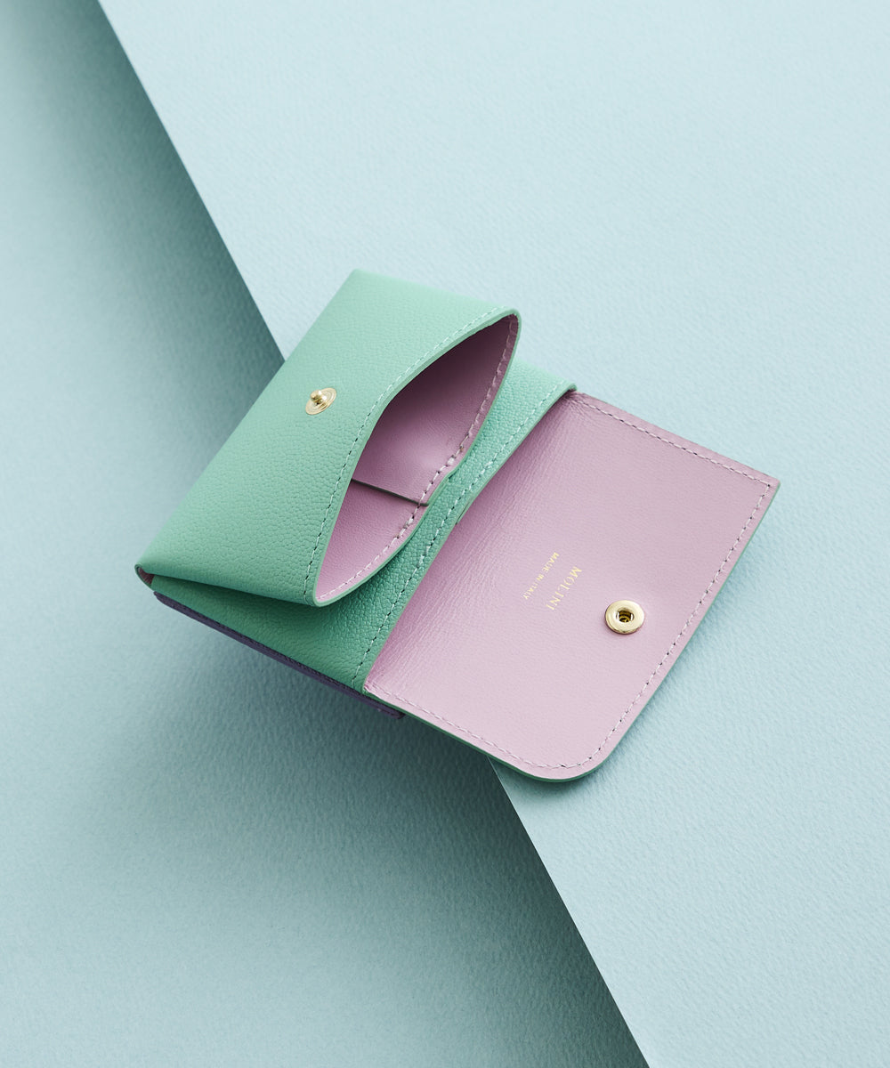 Mini Wallet - Jade green × MULTI COL – MOLINI（モリニ