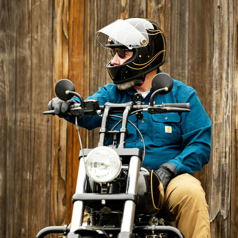 ビルトウェル Gringo S ECE規格R22.06 ヘルメット グロスブラック