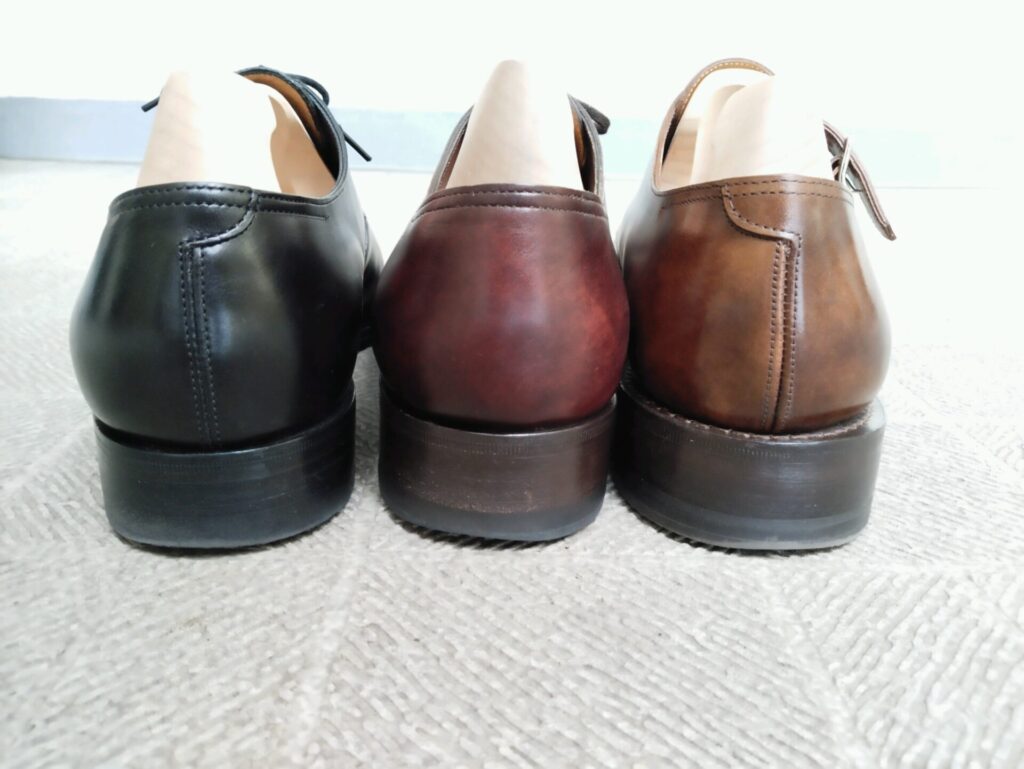 ジョンロブ・フィリップ2のミュージアムカーフ（ダークブラウン）の