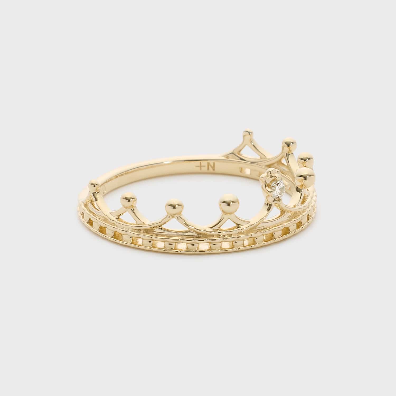 K10ダイヤモンドピンキーリング｜ピンキーリング｜ノジェス 公式