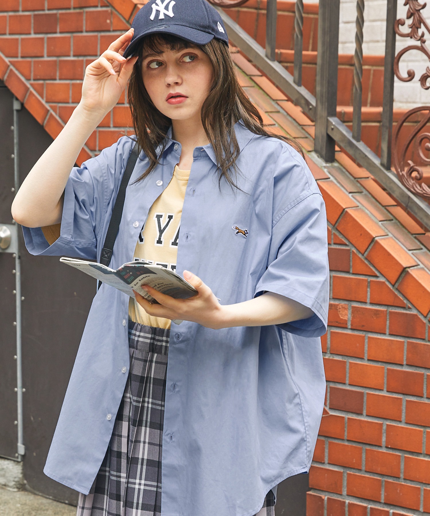 PENNEYS/ペニーズ 別注 THE FOX ロゴ ワッペン刺繍 オーバーサイズ