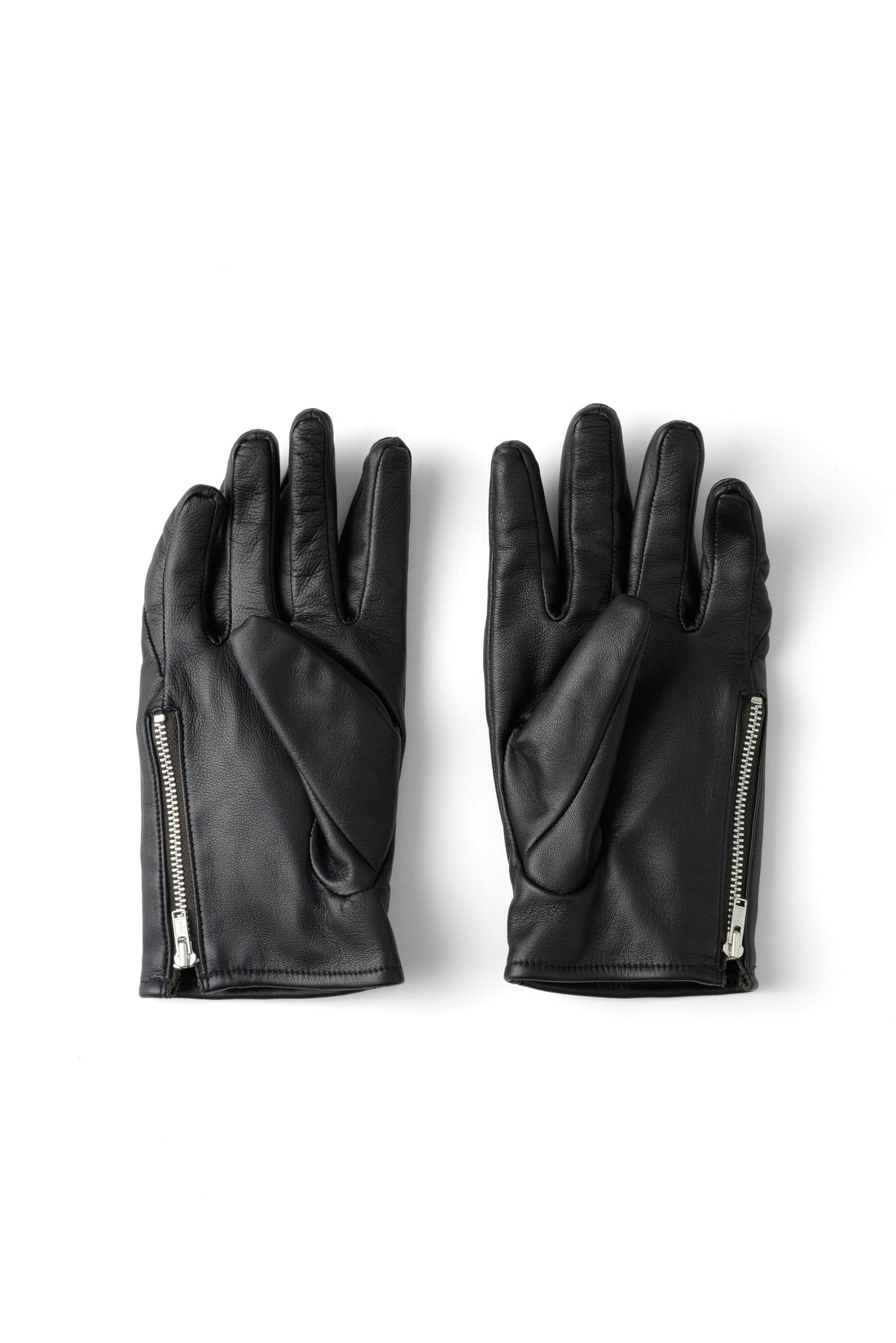 OAO公式ストア】SMOOTH LAMB LEATHER GLOVES Black (スムース