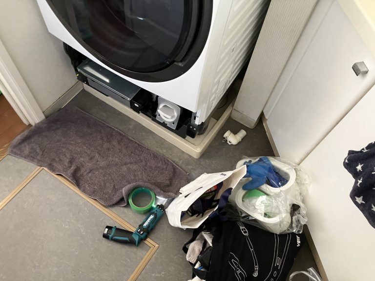 パナソニックドラム式洗濯機【NA-VXシリーズ】乾燥機能低下！分解洗浄