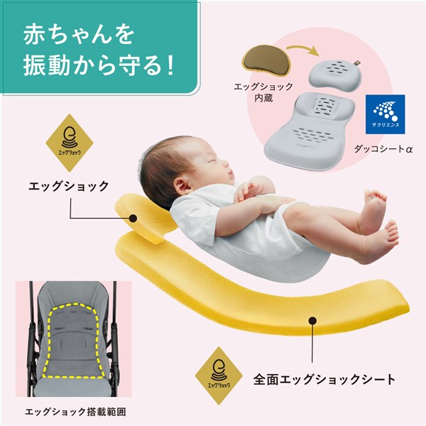 スゴカルminimo エッグショック DM デュックブラック（BK) コンビ