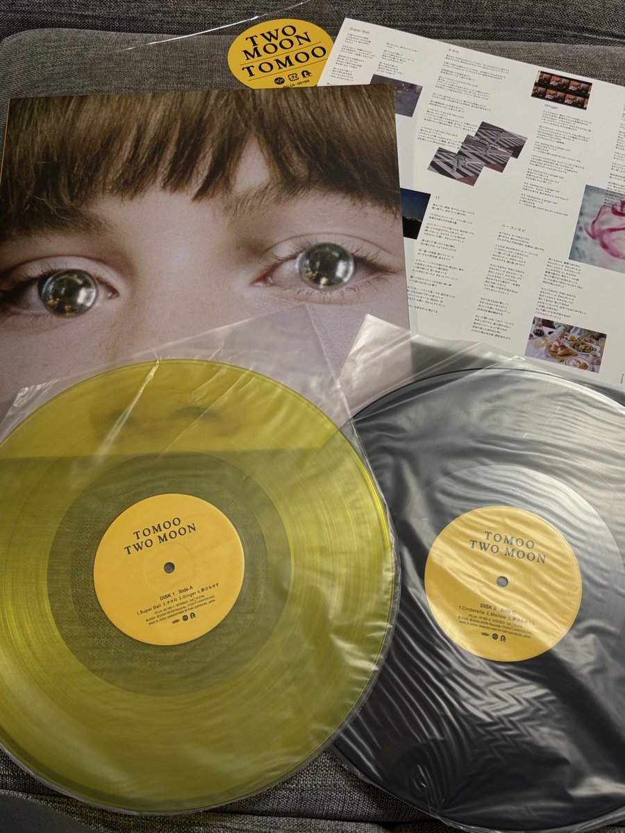 TOMOO 2nd Album 「DEAR MYSTERIES」そして、LPレコード「TWO MOON