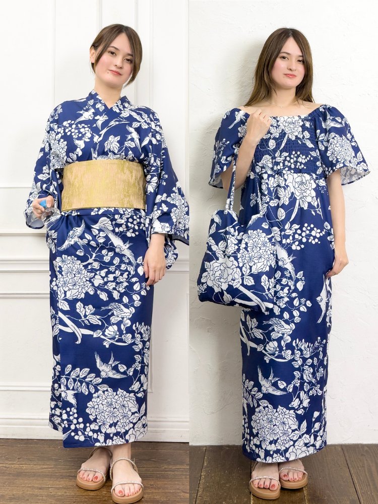 セパレート浴衣って、 脱いで帰れると言うけど脱いだ羽織りと帯は手で