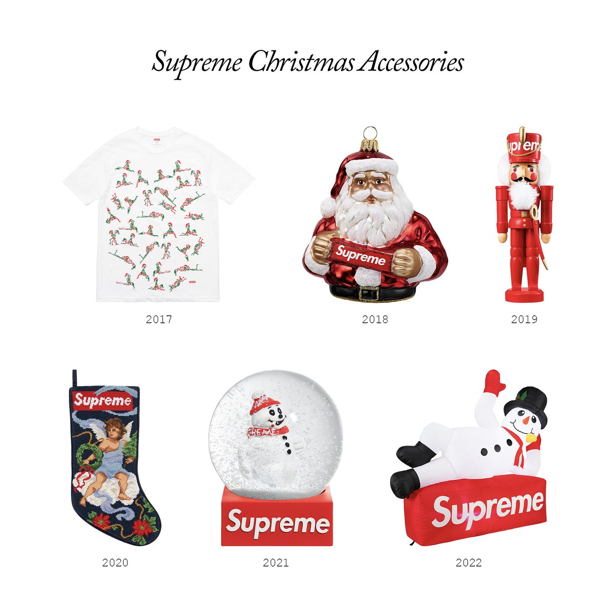 This week, Supreme will be releasing a Camacho Tree Ornament for