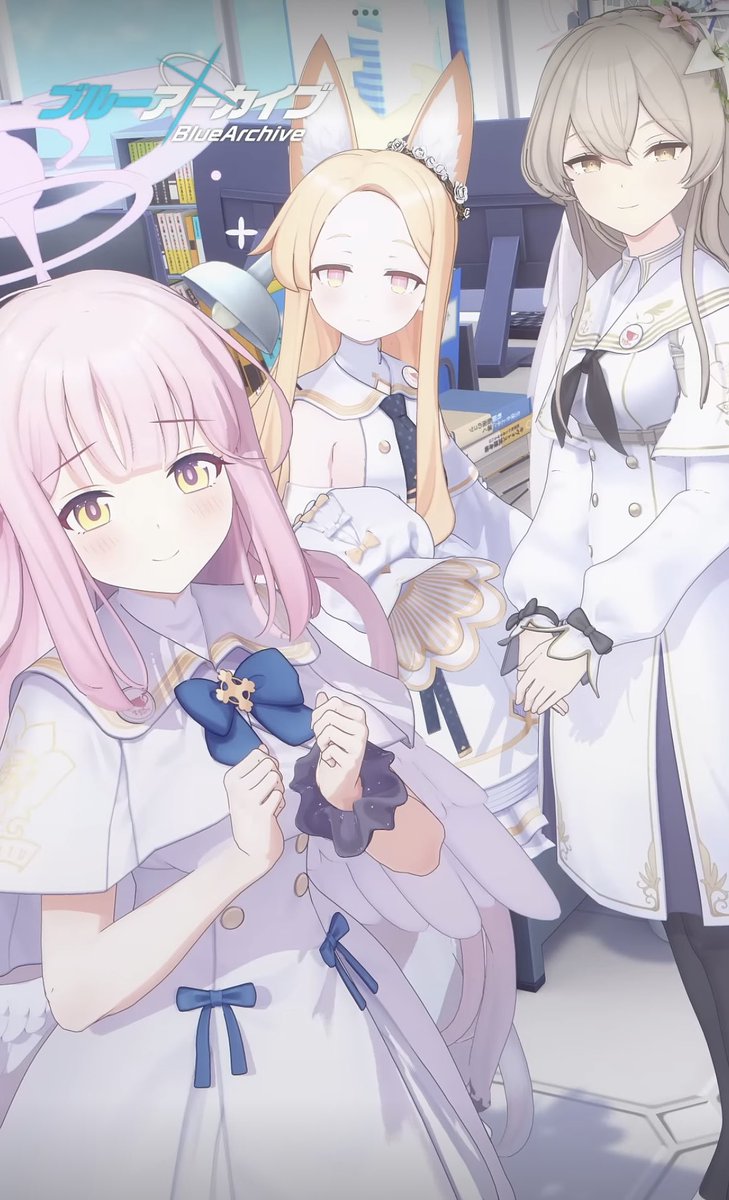 聖園ミカ(ブルアカ) ,桐藤ナギサ(ブルアカ) ,百合園セイア(ブルアカ
