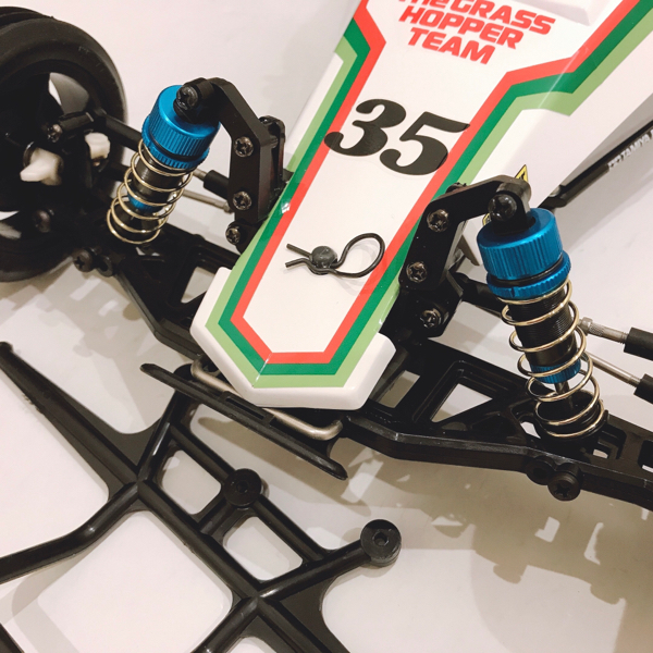 タミヤ1/10 四独サスのグラスホッパーを作りたい⑦ オイルダンパー