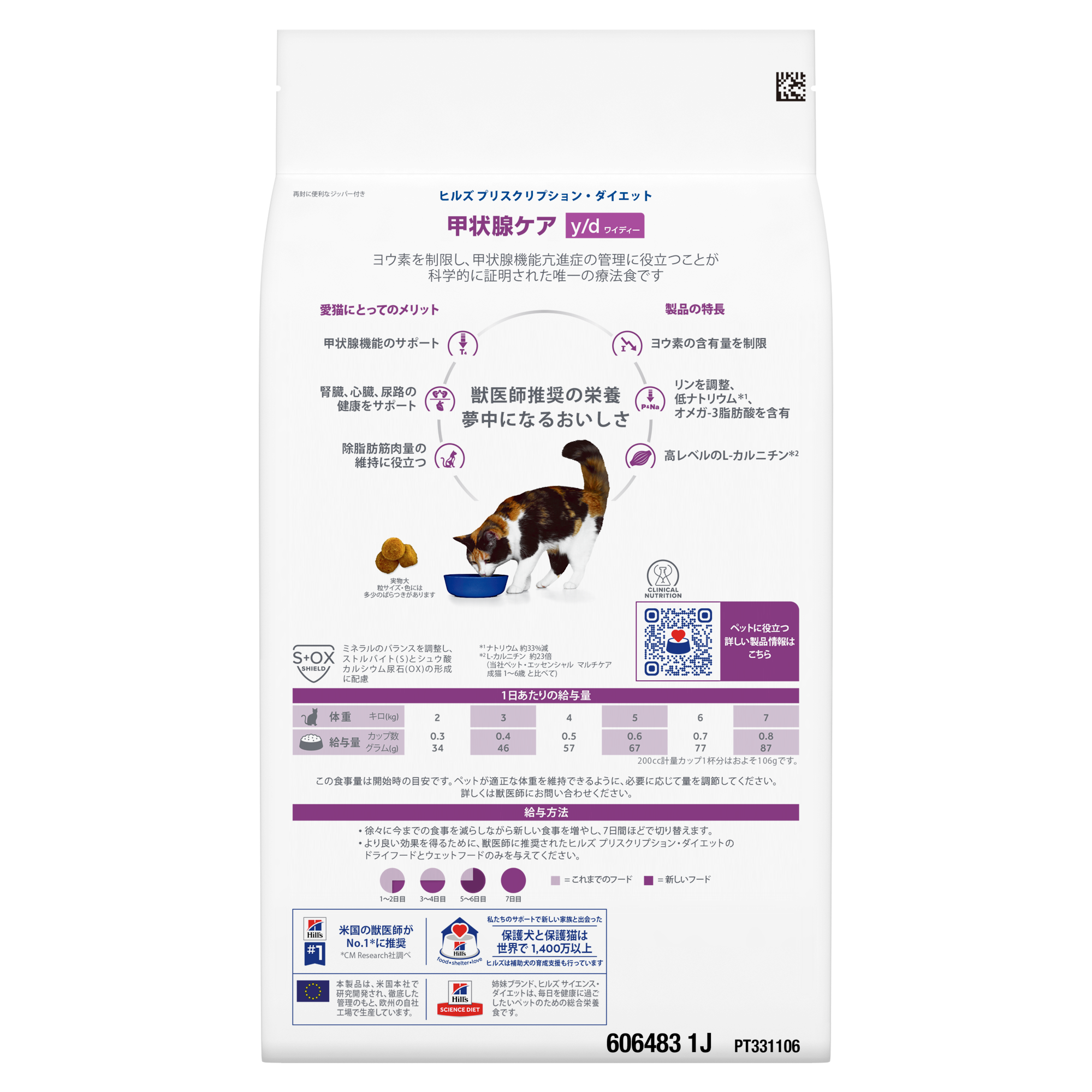 猫用〉y/d ワイディー ドライ | ヒルズ プリスクリプション