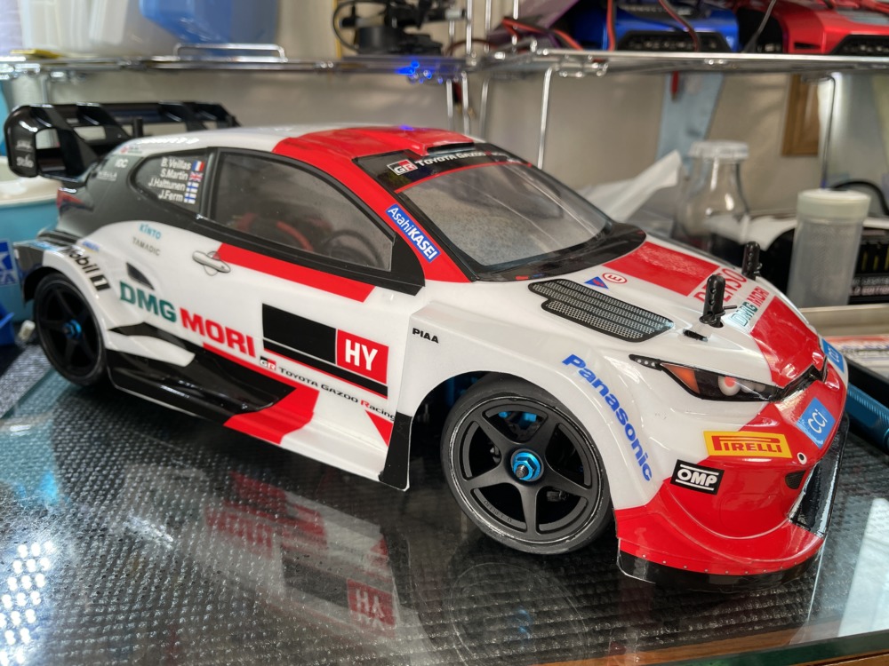 タミヤ SP.1707 1/10RC トヨタ ガズー レーシング WRT/GR ヤリス