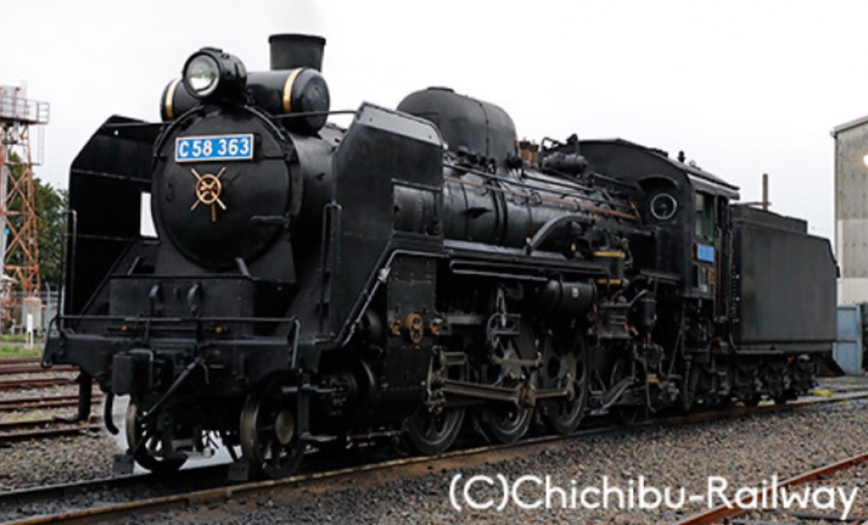 秩父鉄道、SLパレオエクスプレスに新色「青色ナンバープレート」掲出