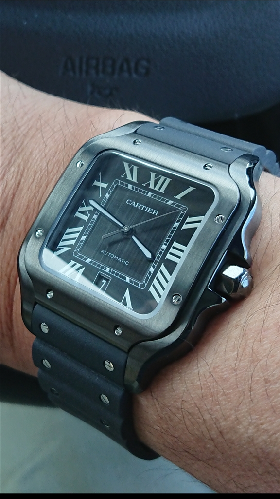 価格.com - 『ラバーベルト』カルティエ サントス ドゥ カルティエ