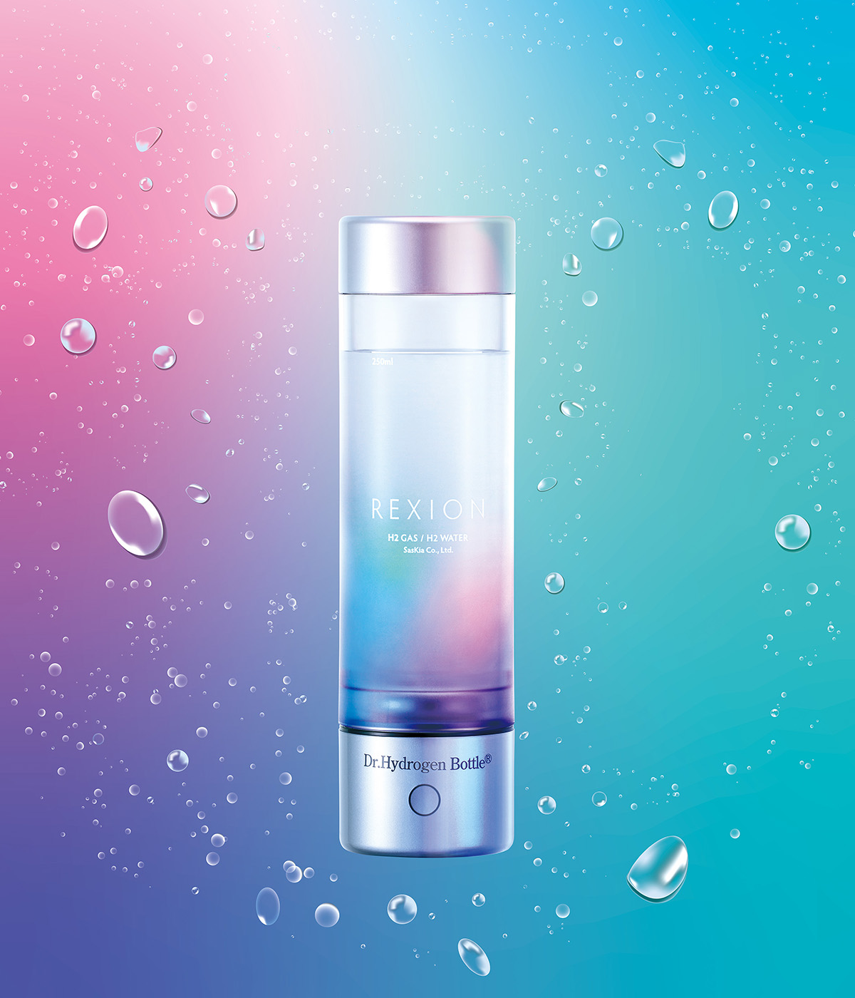 Dr.Hydrogen Bottle DHB300 シルバー 【公式通販】