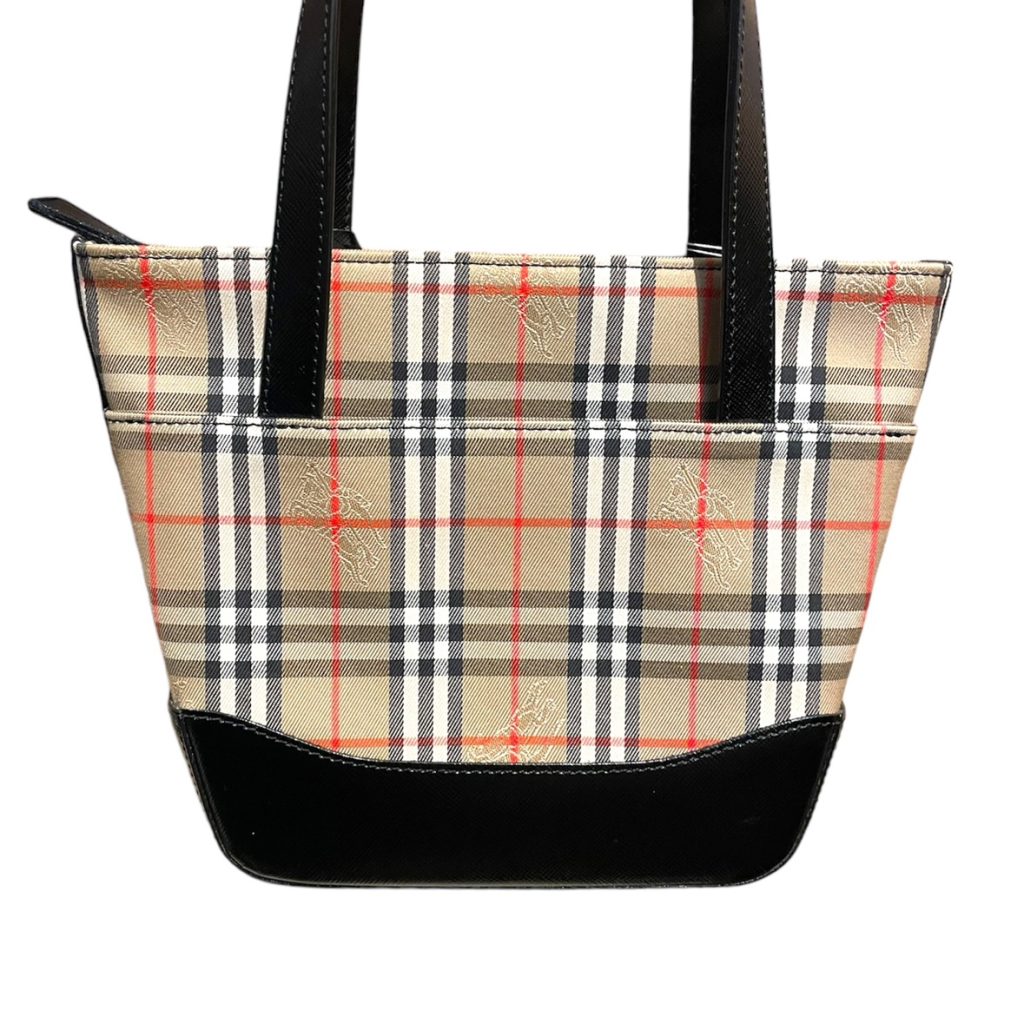 BURBERRY バーバリー ノバチェック シャドーホース ハンドバッグの買取