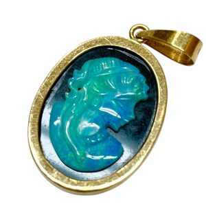 K18 18金 カメオ ペンダントトップの買取実績 | 買取専門店さすがや