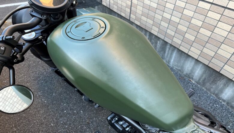 バイクタンク塗装】ザラザラにならない艶消し塗装の仕方 | サヴォリブログ