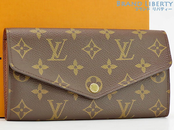 楽天市場】【未使用】 ルイ・ヴィトン ポルトフォイユ サラ 長財布