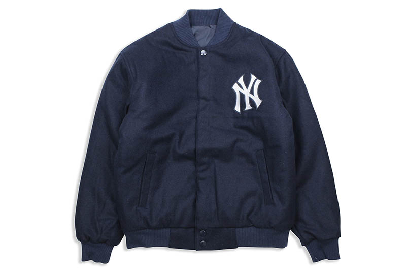 楽天市場】STARTER NEW YORK YANKEES VARSITY SATIN FULL-SNAP JACKET