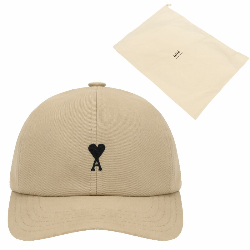楽天市場】アミ パリス キャップ 帽子 エンブロイダリー キャップ