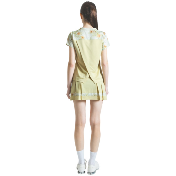 アドミラル(Admiral) ウェア（レディース） ]バックスリットフラワーT