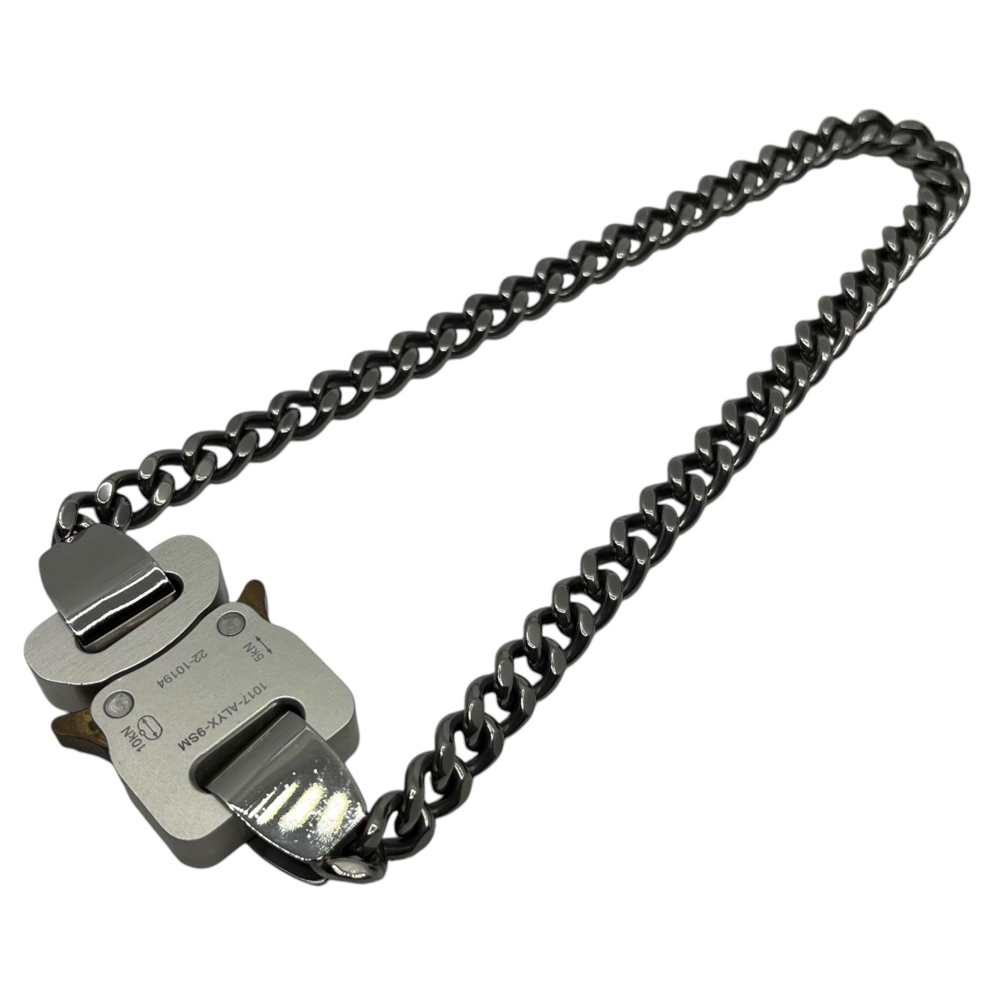 1017 ALYX 9SM(アリクス) Roller coaster buckle chain necklace