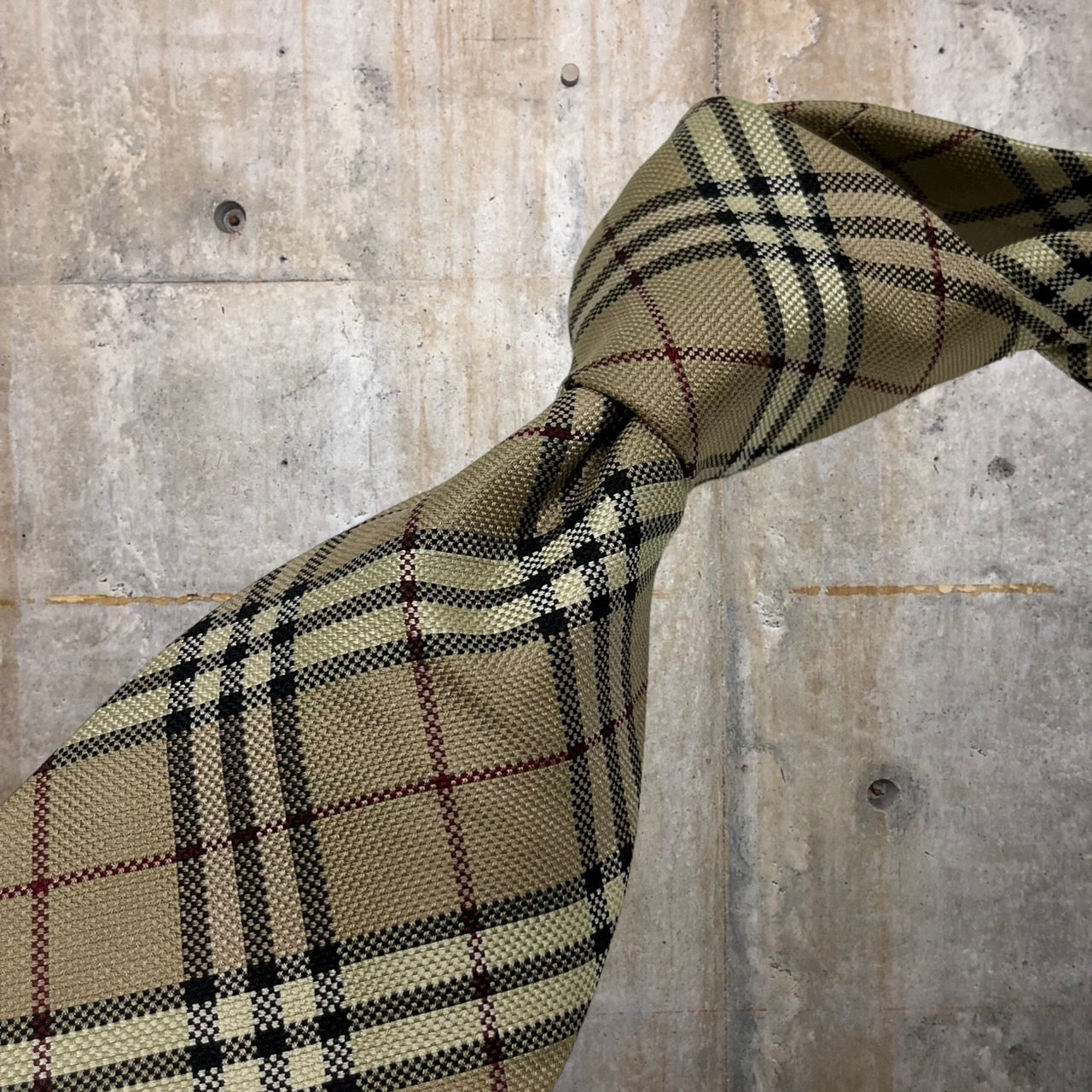 BURBERRY LONDON(バーバリーロンドン) ノヴァチェックシルクネクタイ
