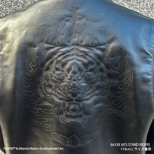 TEKKEN×Schott コラボレザージャケット シングル XLサイズ