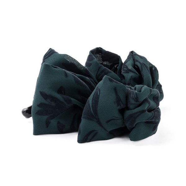 販路限定】フラッフィーリボン バナナクリップ(グリーン) | バナナ