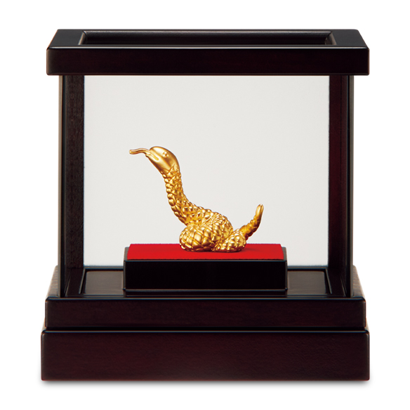 純金置物 十二支 「巳」 ＜大淵光則原型作＞ | 高品質 金・プラチナ