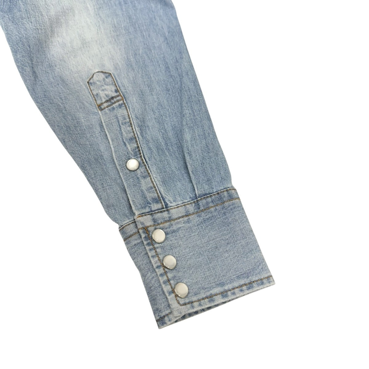 HUSBANDS(ハズバンズ) western shirt in denim H12ELE CWWN CO BLDE