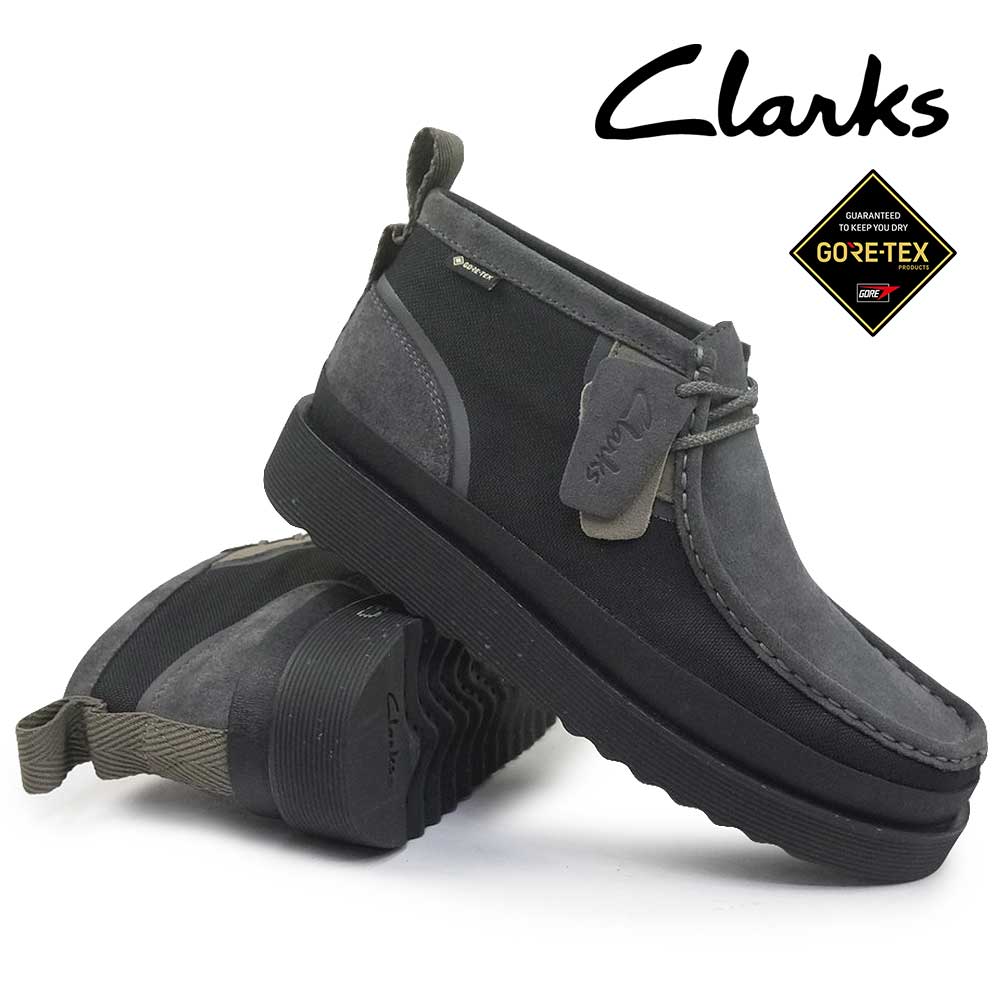 Clarks（クラークス） ワラビー ゴアテックス 防水 メンズ ブーツ