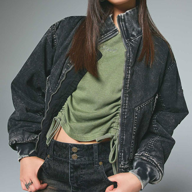 X-girl（エックスガール） リバーシブル エムエーワンジャケット