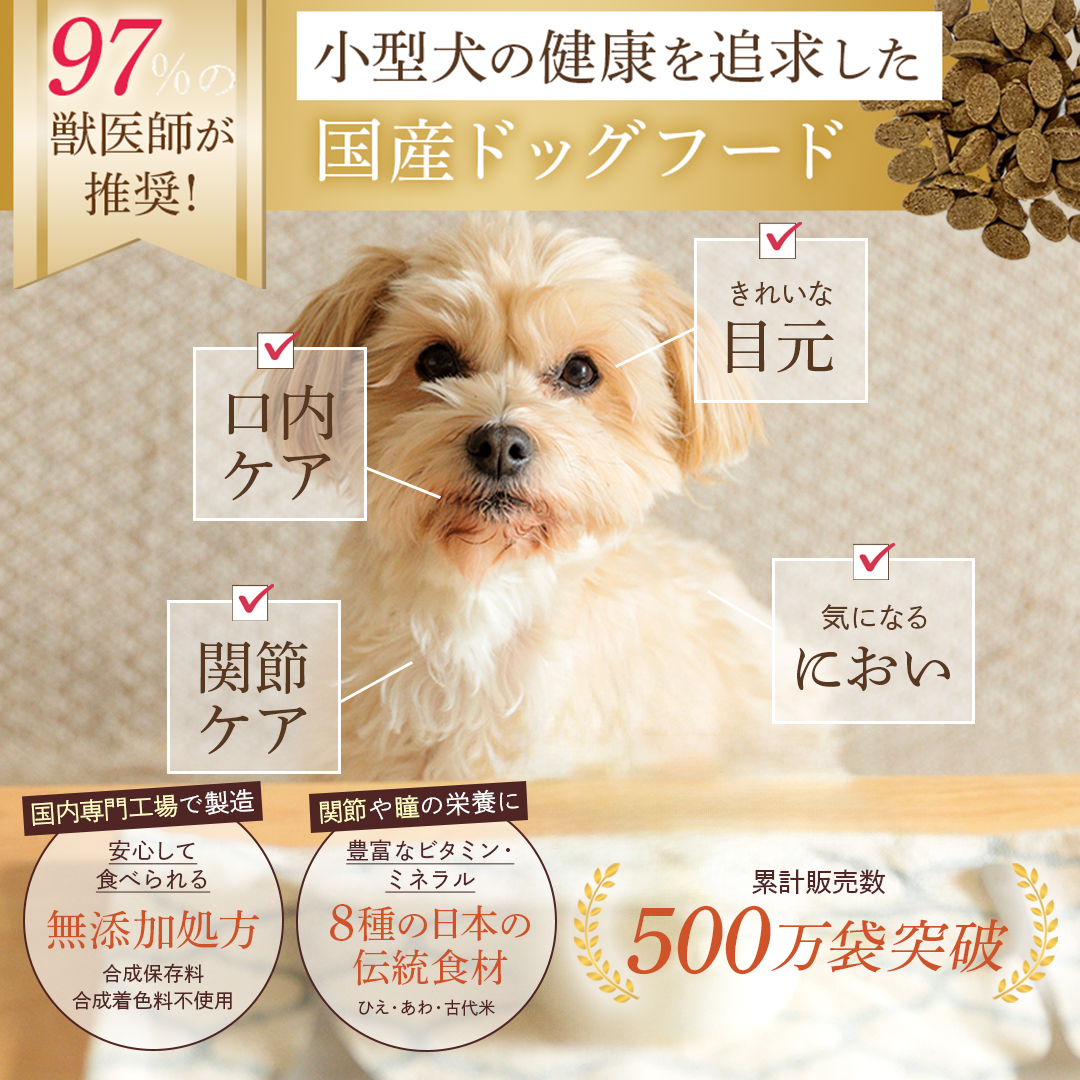 MISHONE（ミシュワン） ドッグフード お試し 国産 無添加 成犬用 鶏肉