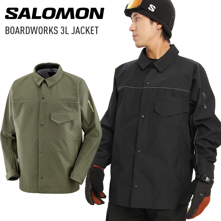 SALOMON（サロモン） 23-24 SALOMON BOARDWORKS 3L JACKET M ボード