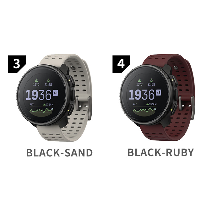 SUUNTO（スント） バーティカル 充電式クオーツ スマートウォッチ